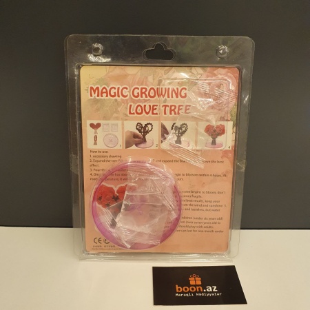 Растущие кристаллы "Дерево любви" сделай сам Magic growing love tree